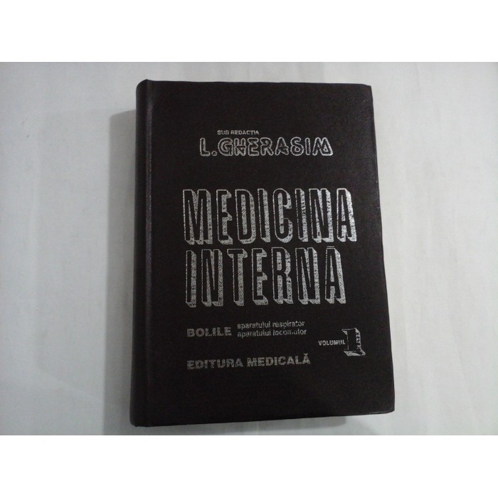 MEDICINA INTERNA - GHERASIM - volumul 1 